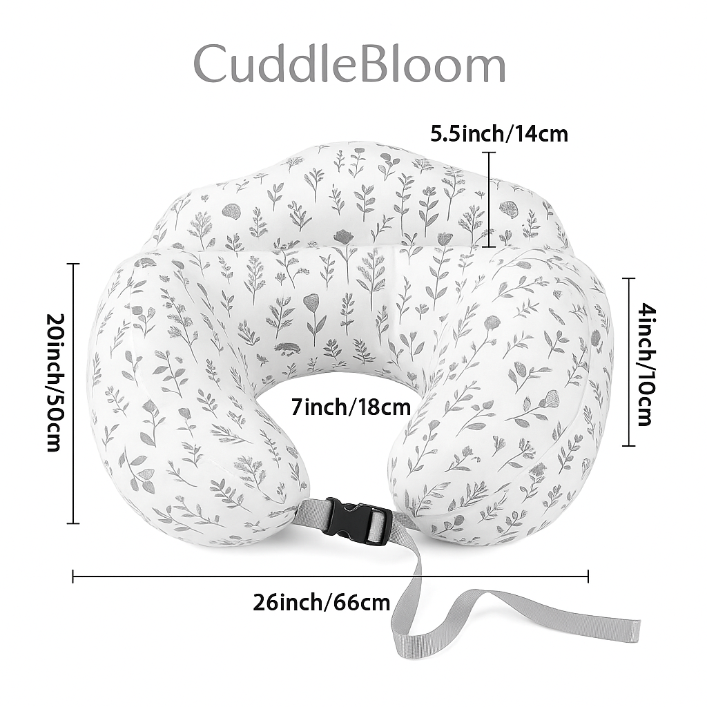 CuddleBloom™ Nursing Pillow