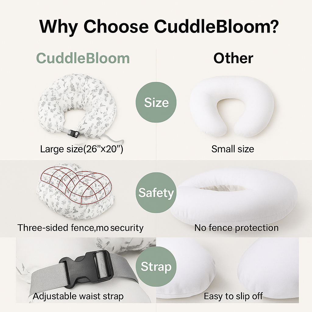 CuddleBloom™ Nursing Pillow